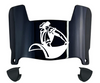 San Diego Toreros Mini Football Helmet Visor Shield w/ Clips - PICK VISOR & LOGO COLOR