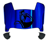 San Diego Toreros Mini Football Helmet Visor Shield w/ Clips - PICK VISOR & LOGO COLOR