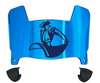 San Diego Toreros Mini Football Helmet Visor Shield w/ Clips - PICK VISOR & LOGO COLOR