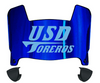 San Diego Toreros Mini Football Helmet Visor Shield w/ Clips - PICK VISOR & LOGO COLOR