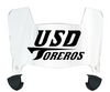 San Diego Toreros Mini Football Helmet Visor Shield w/ Clips - PICK VISOR & LOGO COLOR