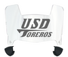 San Diego Toreros Mini Football Helmet Visor Shield w/ Clips - PICK VISOR & LOGO COLOR