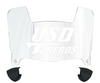 San Diego Toreros Mini Football Helmet Visor Shield w/ Clips - PICK VISOR & LOGO COLOR