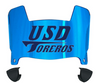 San Diego Toreros Mini Football Helmet Visor Shield w/ Clips - PICK VISOR & LOGO COLOR
