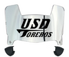 San Diego Toreros Mini Football Helmet Visor Shield w/ Clips - PICK VISOR & LOGO COLOR