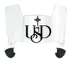 San Diego Toreros Mini Football Helmet Visor Shield w/ Clips - PICK VISOR & LOGO COLOR