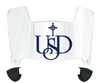 San Diego Toreros Mini Football Helmet Visor Shield w/ Clips - PICK VISOR & LOGO COLOR