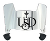 San Diego Toreros Mini Football Helmet Visor Shield w/ Clips - PICK VISOR & LOGO COLOR