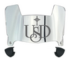 San Diego Toreros Mini Football Helmet Visor Shield w/ Clips - PICK VISOR & LOGO COLOR