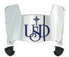 San Diego Toreros Mini Football Helmet Visor Shield w/ Clips - PICK VISOR & LOGO COLOR