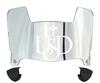 San Diego Toreros Mini Football Helmet Visor Shield w/ Clips - PICK VISOR & LOGO COLOR
