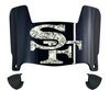 San Francisco 49ers Limited Edition Mini Football Helmet Visor Shield w/ Clips - PICK VISOR & LOGO COLOR