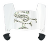 San Francisco 49ers Limited Edition Mini Football Helmet Visor Shield w/ Clips - PICK VISOR & LOGO COLOR