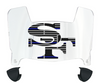 San Francisco 49ers Limited Edition Mini Football Helmet Visor Shield w/ Clips - PICK VISOR & LOGO COLOR
