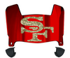San Francisco 49ers Limited Edition Mini Football Helmet Visor Shield w/ Clips - PICK VISOR & LOGO COLOR