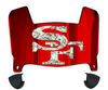 San Francisco 49ers Limited Edition Mini Football Helmet Visor Shield w/ Clips - PICK VISOR & LOGO COLOR
