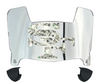 San Francisco 49ers Limited Edition Mini Football Helmet Visor Shield w/ Clips - PICK VISOR & LOGO COLOR