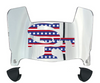 San Francisco 49ers Limited Edition Mini Football Helmet Visor Shield w/ Clips - PICK VISOR & LOGO COLOR