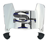 San Francisco 49ers Limited Edition Mini Football Helmet Visor Shield w/ Clips - PICK VISOR & LOGO COLOR