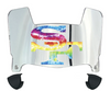 San Francisco 49ers Limited Edition Mini Football Helmet Visor Shield w/ Clips - PICK VISOR & LOGO COLOR