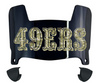 San Francisco 49ers Limited Edition Mini Football Helmet Visor Shield w/ Clips - PICK VISOR & LOGO COLOR