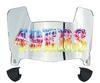 San Francisco 49ers Limited Edition Mini Football Helmet Visor Shield w/ Clips - PICK VISOR & LOGO COLOR