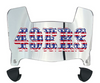 San Francisco 49ers Limited Edition Mini Football Helmet Visor Shield w/ Clips - PICK VISOR & LOGO COLOR