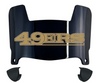 San Francisco 49ers Mini Football Helmet Visor Shield w/ Clips - PICK VISOR & LOGO COLOR