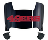 San Francisco 49ers Mini Football Helmet Visor Shield w/ Clips - PICK VISOR & LOGO COLOR