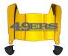 San Francisco 49ers Mini Football Helmet Visor Shield w/ Clips - PICK VISOR & LOGO COLOR