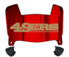 San Francisco 49ers Mini Football Helmet Visor Shield w/ Clips - PICK VISOR & LOGO COLOR
