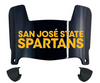 San Jose State Spartans Mini Football Helmet Visor Shield w/ Clips - PICK VISOR & LOGO COLOR