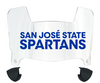 San Jose State Spartans Mini Football Helmet Visor Shield w/ Clips - PICK VISOR & LOGO COLOR