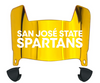 San Jose State Spartans Mini Football Helmet Visor Shield w/ Clips - PICK VISOR & LOGO COLOR