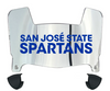 San Jose State Spartans Mini Football Helmet Visor Shield w/ Clips - PICK VISOR & LOGO COLOR