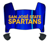 San Jose State Spartans Mini Football Helmet Visor Shield w/ Clips - PICK VISOR & LOGO COLOR