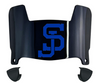 San Jose State Spartans Mini Football Helmet Visor Shield w/ Clips - PICK VISOR & LOGO COLOR