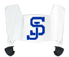 San Jose State Spartans Mini Football Helmet Visor Shield w/ Clips - PICK VISOR & LOGO COLOR