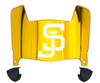 San Jose State Spartans Mini Football Helmet Visor Shield w/ Clips - PICK VISOR & LOGO COLOR