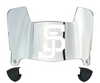 San Jose State Spartans Mini Football Helmet Visor Shield w/ Clips - PICK VISOR & LOGO COLOR