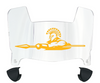 San Jose State Spartans Mini Football Helmet Visor Shield w/ Clips - PICK VISOR & LOGO COLOR