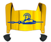 San Jose State Spartans Mini Football Helmet Visor Shield w/ Clips - PICK VISOR & LOGO COLOR