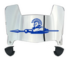 San Jose State Spartans Mini Football Helmet Visor Shield w/ Clips - PICK VISOR & LOGO COLOR