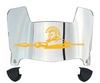 San Jose State Spartans Mini Football Helmet Visor Shield w/ Clips - PICK VISOR & LOGO COLOR