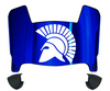 San Jose State Spartans Mini Football Helmet Visor Shield w/ Clips - PICK VISOR & LOGO COLOR