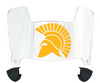 San Jose State Spartans Mini Football Helmet Visor Shield w/ Clips - PICK VISOR & LOGO COLOR