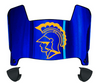 San Jose State Spartans Mini Football Helmet Visor Shield w/ Clips - PICK VISOR & LOGO COLOR