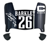 Saquon Barkley Philadelphia Eagles Mini Football Helmet Visor w/ Clips - PICK COLOR