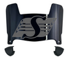 Saskatchewan Roughriders Mini Football Helmet Visor Shield w/ Clips - PICK VISOR & LOGO COLOR