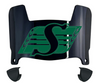 Saskatchewan Roughriders Mini Football Helmet Visor Shield w/ Clips - PICK VISOR & LOGO COLOR